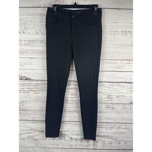 Joes Jeans Pants Women's 27 Black Ponte Skinny Jegging Stretch Rayon Nylon